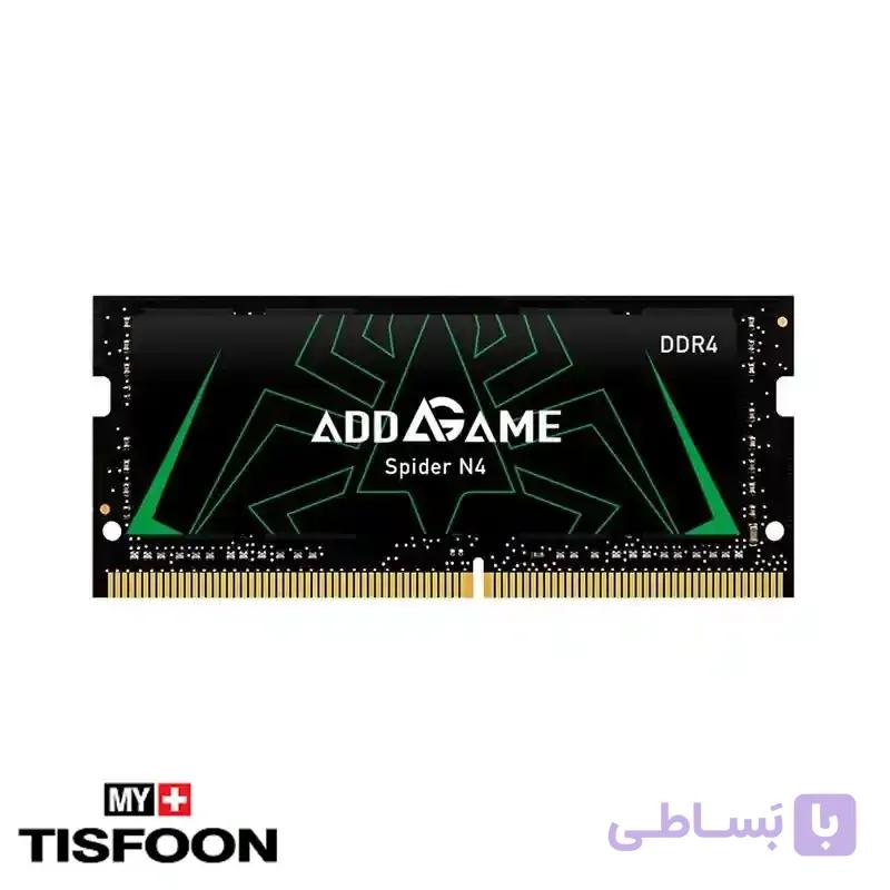 رم لپ تاپ ادلینک DDR4 تک کاناله ۳۲۰۰ مگاهرتزCL22 مدل SPIDER N4ظرفیت ۱۶ گیگابایت — تصویر 1
