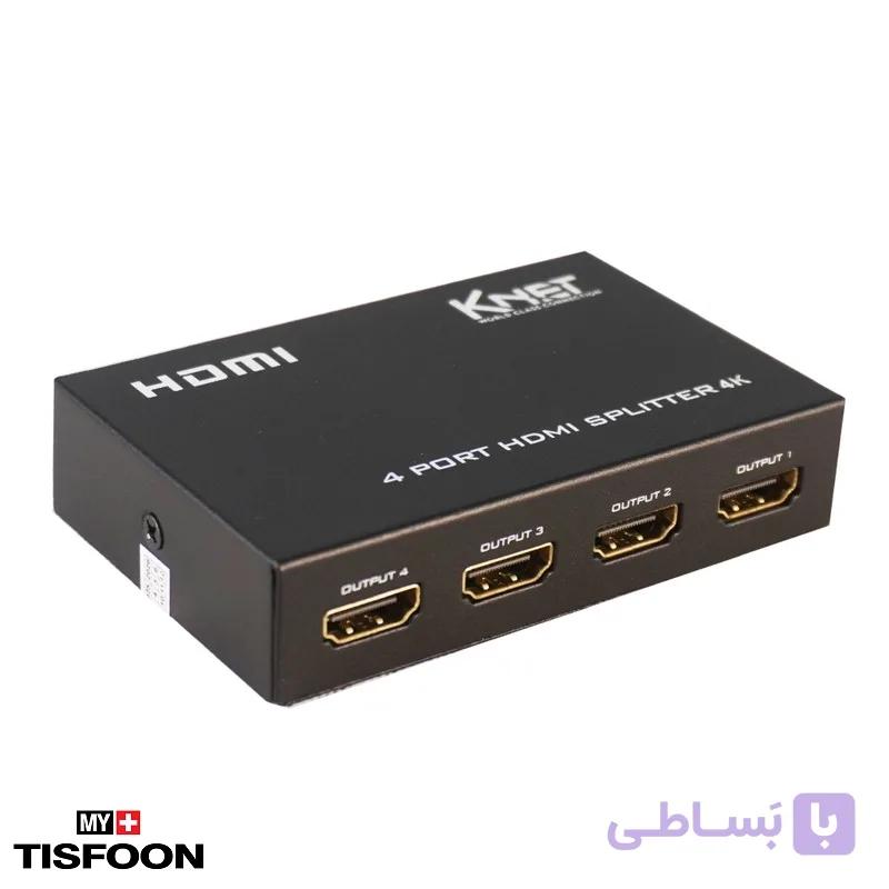 اسپلیتر HDMI چهار پورت کی نت مدل V-SPHD1404 — تصویر 1