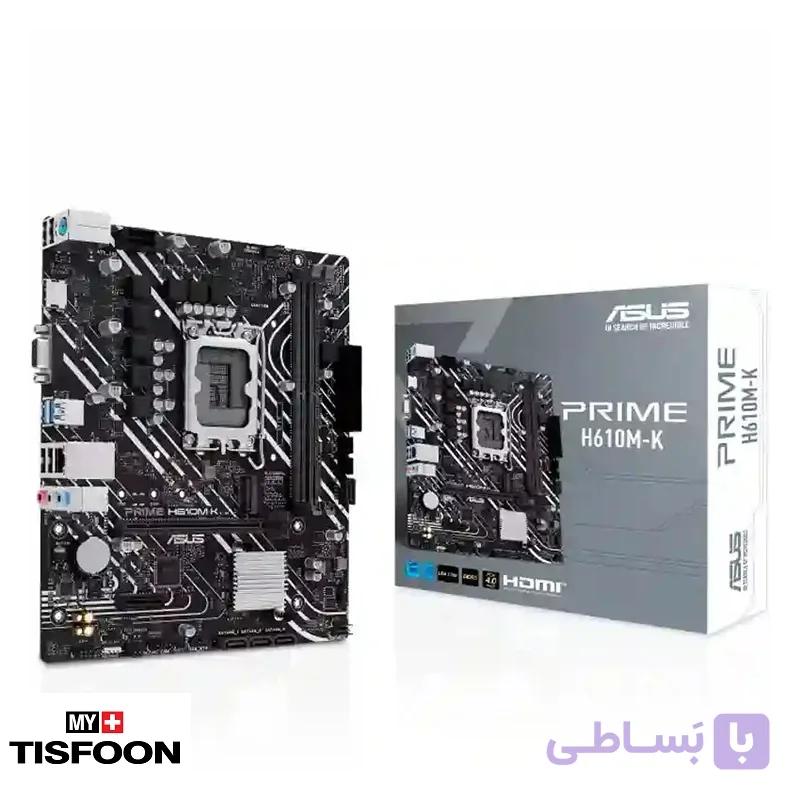 مادربرد ایسوس مدل PRIME H610M A D5 CSM — تصویر 1