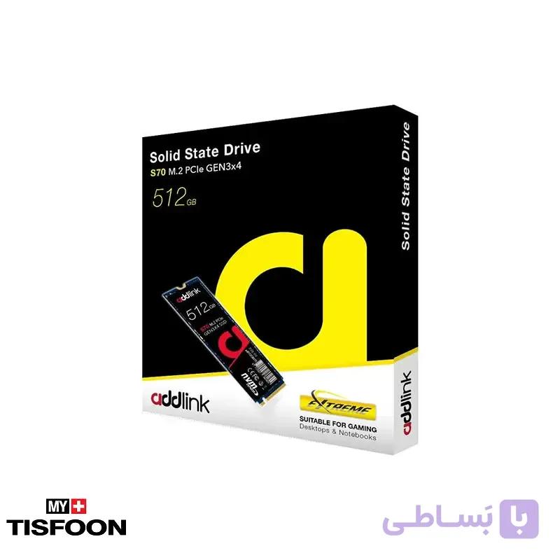 SSD ادلینک مدل S70 ظرفیت 512 گیگابایت — تصویر 1
