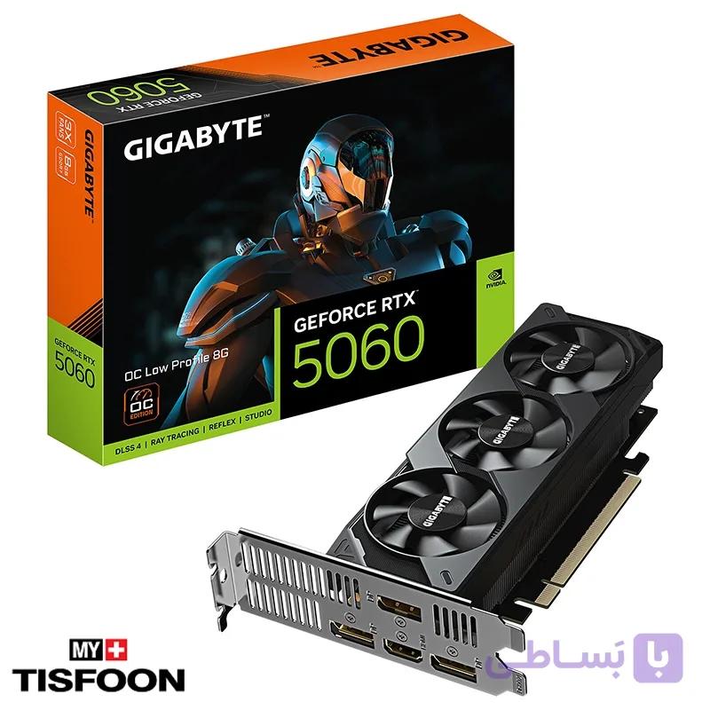 کارت گرافیک گیگابایت مدل GeForce RTX5060 OC LOW PROFILE 8GB — تصویر 1