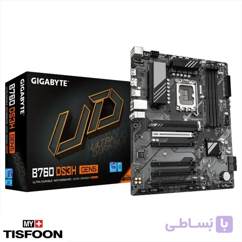 مادربرد گیگابایت B760 DS3H WIFI6E GEN5 DDR5 — تصویر 1