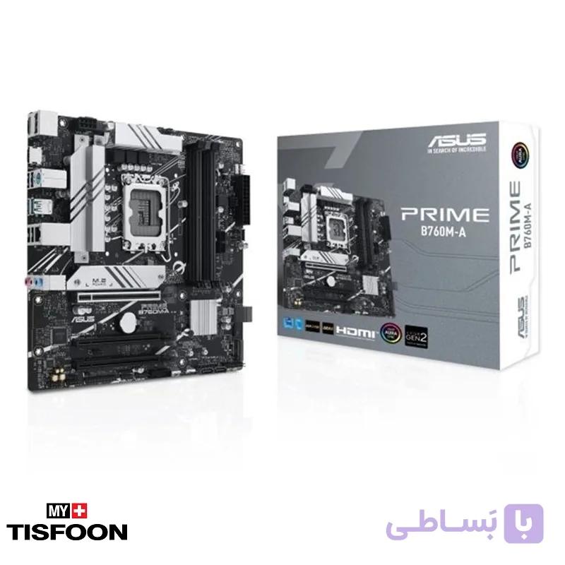 مادربرد ایسوس مدل PRIME B760M A D5 CSM — تصویر 1