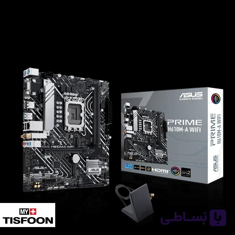 مادربرد ایسوس مدل PRIME H610M A WIFI D5 — تصویر 1