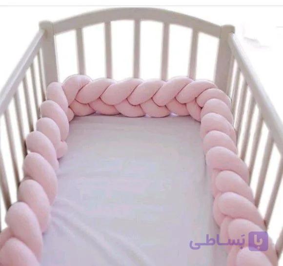 گارد تخت کودک ۲متری مدل ۳رشته (صورتی)