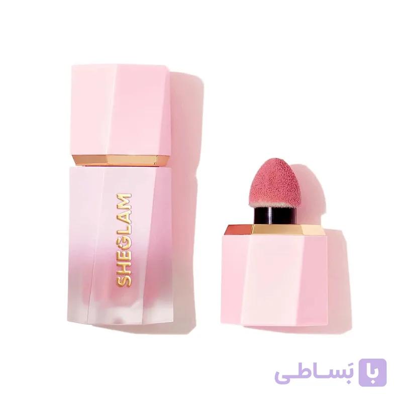رژگونه مایع اصل شیگلم کالر بلوم رنگ  love cake — تصویر 1
