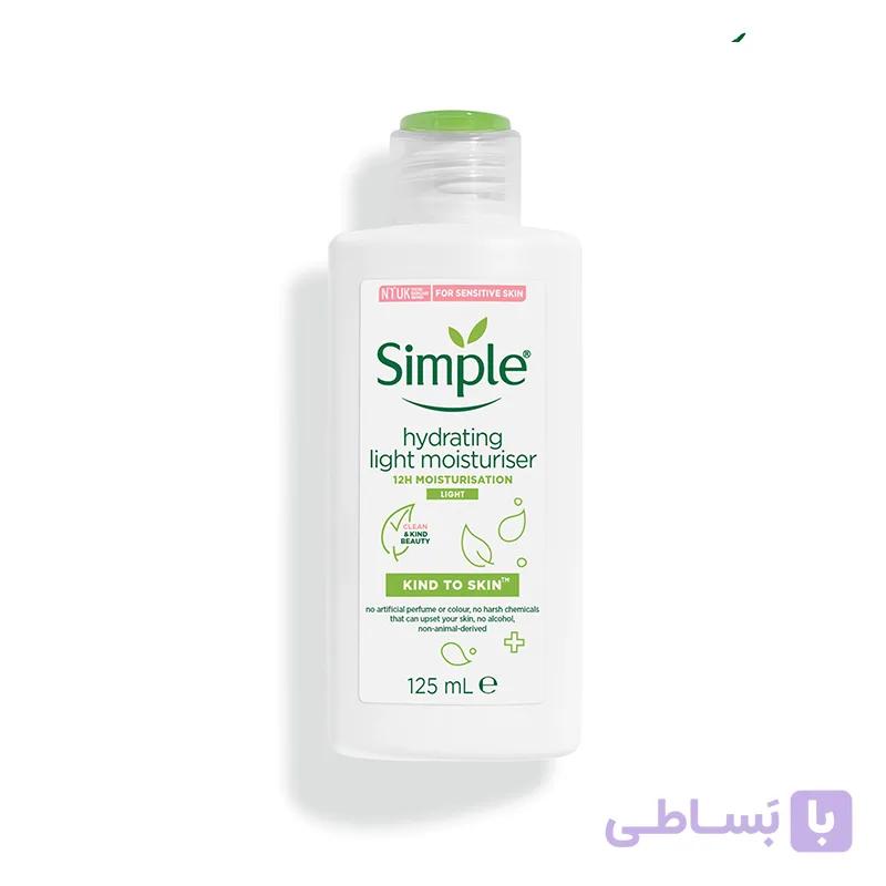 مرطوب کننده مولتی ویتامین لایت سیمپل 125 میل — تصویر 1