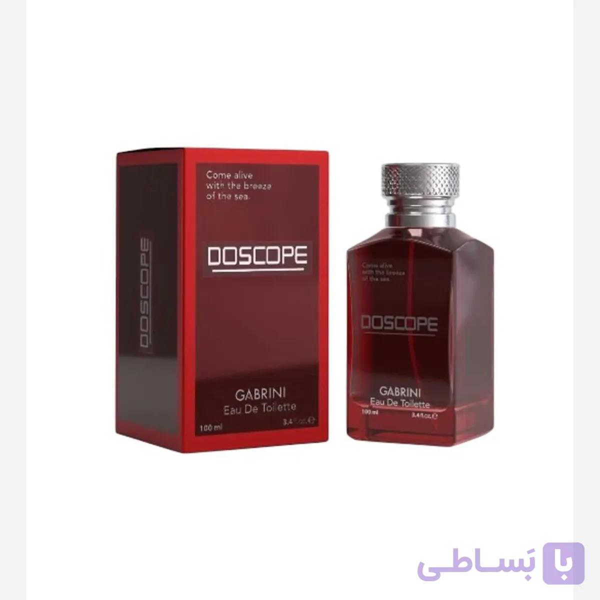 عطر ادکلن گابرینی مدل دوسکوپ قرمز حجم 100 میلی لیتر