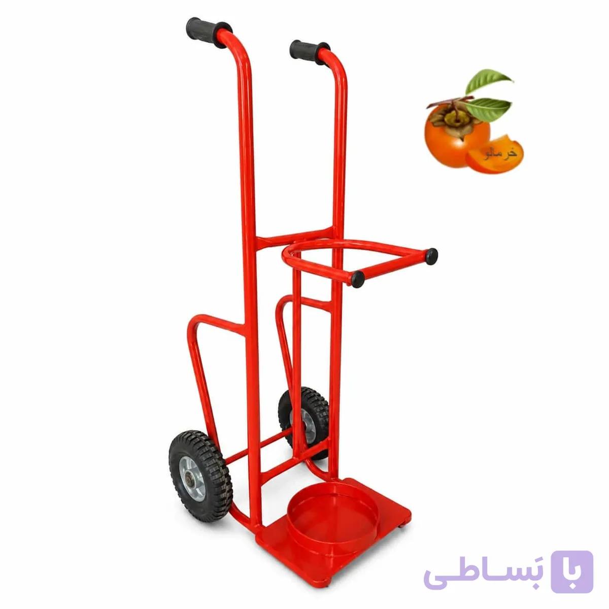 چرخ دستی حمل کپسول اکسیژن