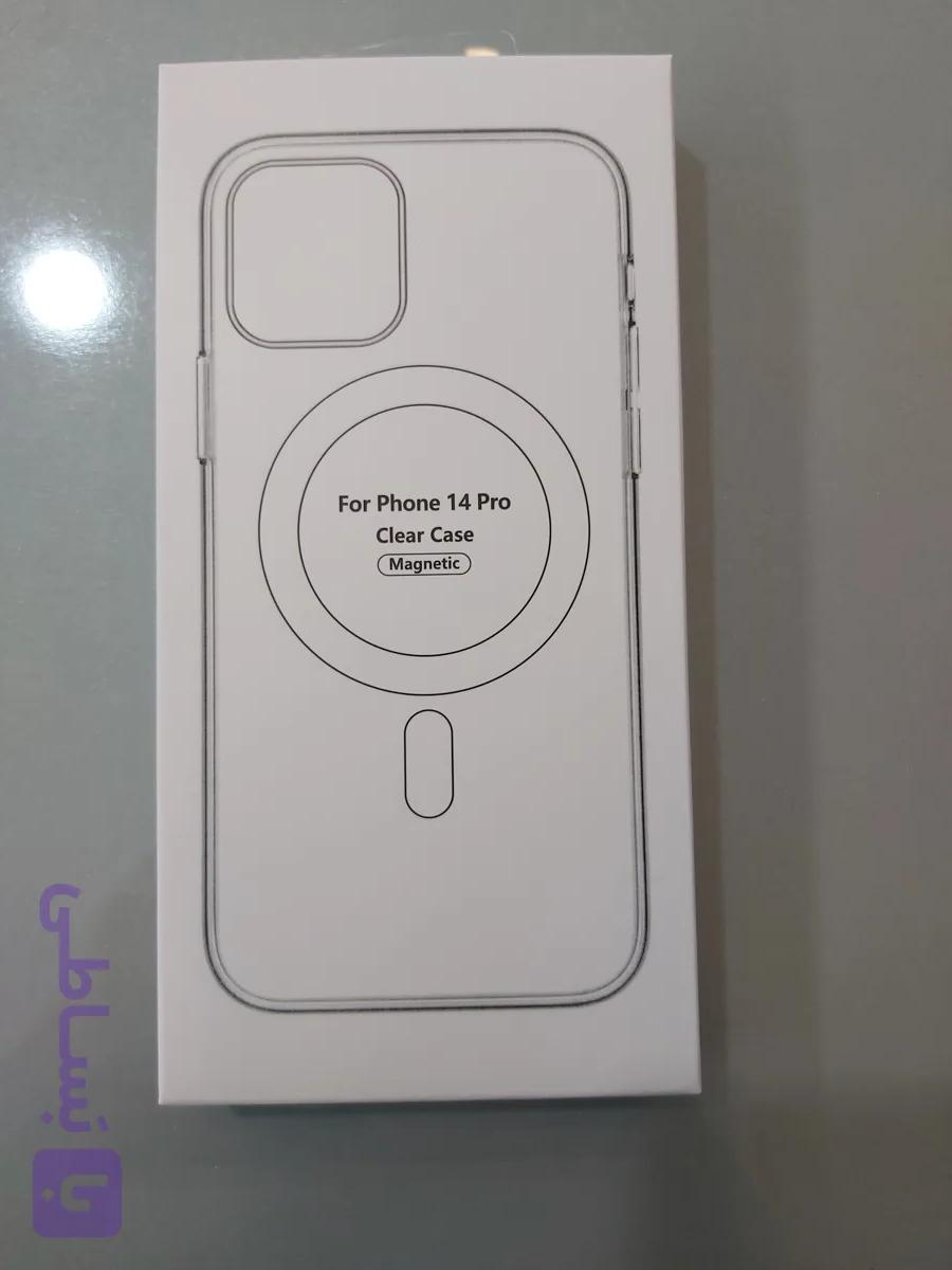 قاب مدل مگ سیف مناسب شفاف برای گوشی موبایل iphone 14 pro
