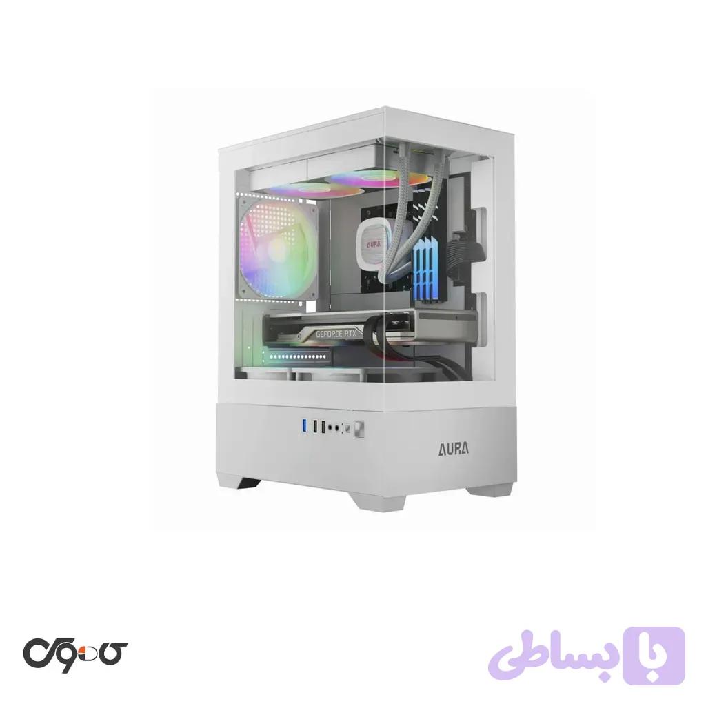 کیس کامپیوتر گیمینگ گیم دیاس مدل AURA GC9M استوک — تصویر 1
