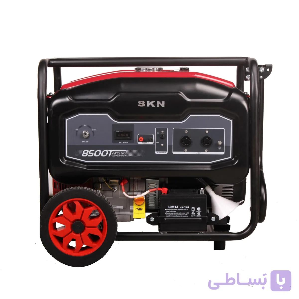 ژنراتور بنزینی SKN-WM8500E -استارتی