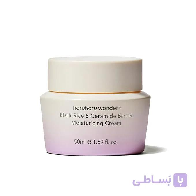 کرم مرطوب کننده ۵ سراماید برنج سیاه هاروهارو واندر Haruharu Wonder / اقساطی — تصویر 1