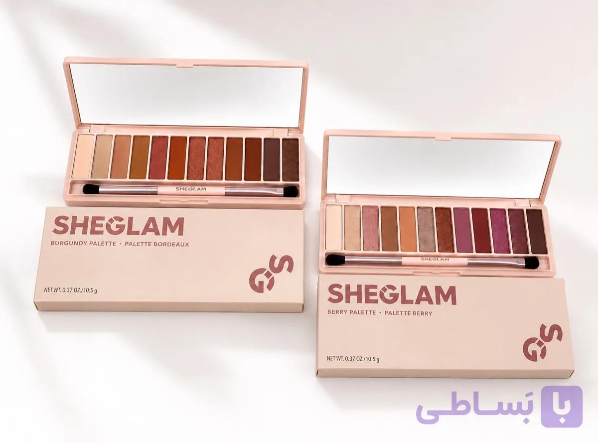 پالت سایه شیگلم مدل BURGUNDY & BERRY / اقساطی — تصویر 1
