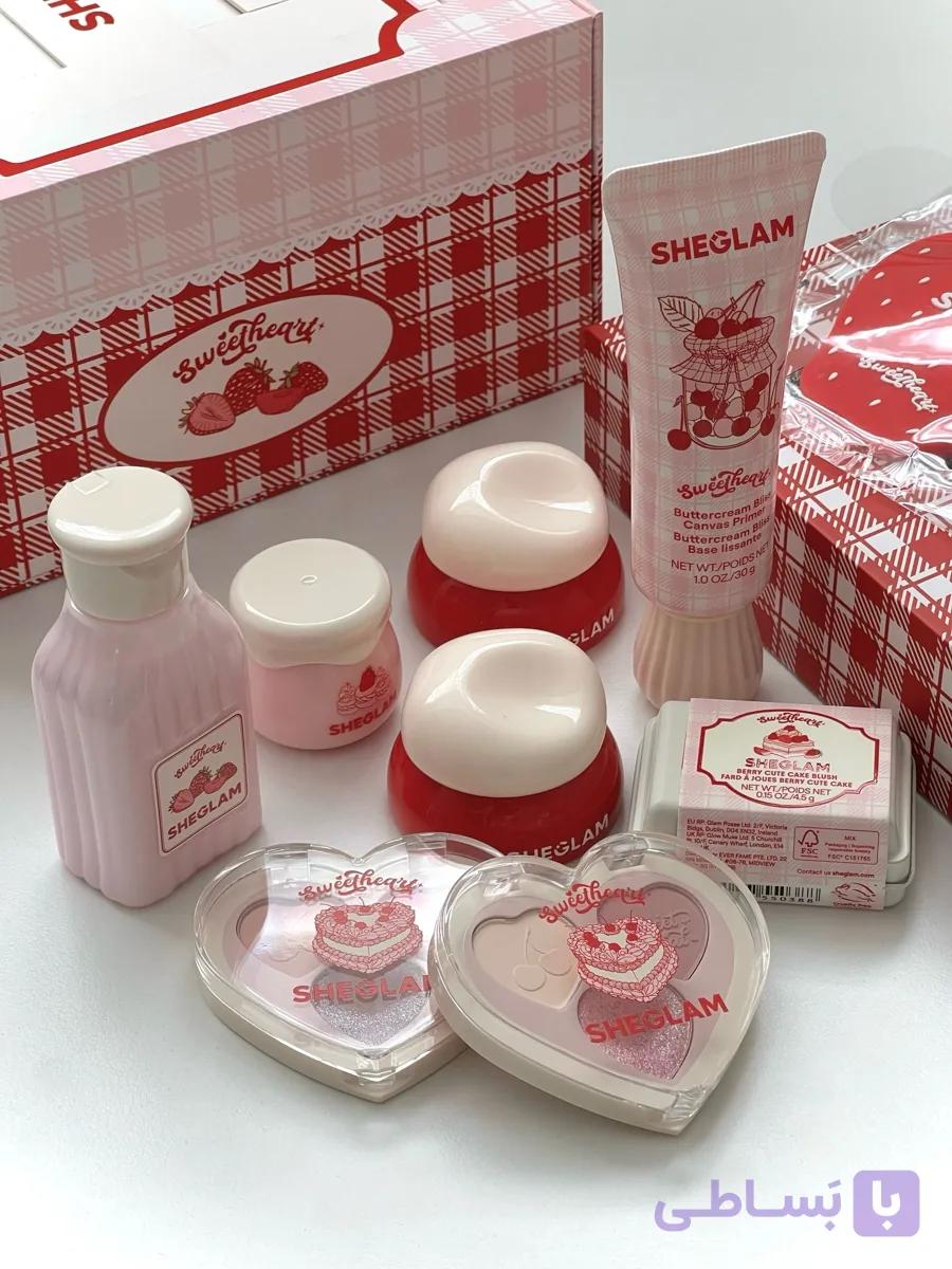 پک کامل آرایشی توت فرنگی شیگلم / اقساطی — تصویر 1