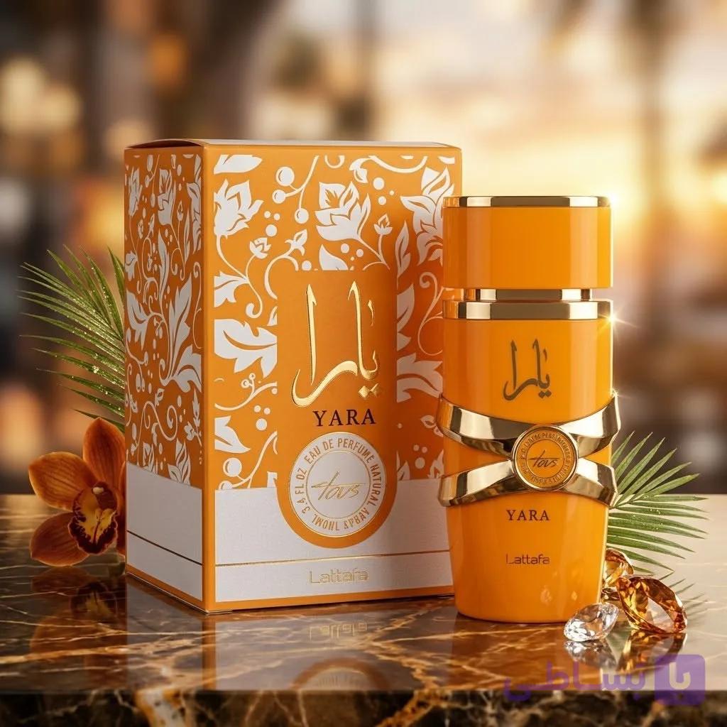 عطر یارا توس لطافه زنانه | Yara Tous گرمسیری میوه‌ای / اقساطی — تصویر 1