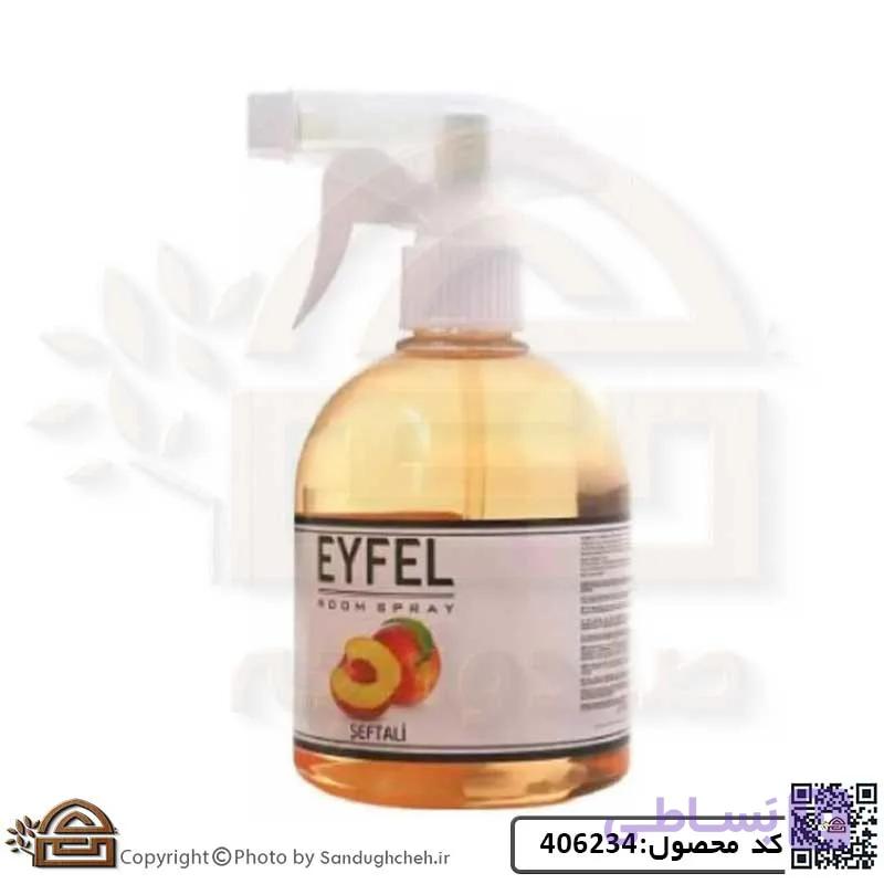 اسپری خوشبو کننده هوا ایفل رایحه هلو حجم 500میل کد 406234 — تصویر 1