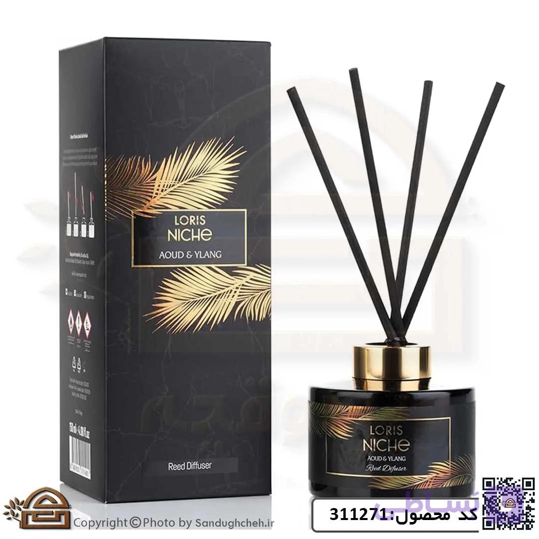 خوشبو کننده هوا لوریس سری نیش Niche اصلی ترکیه رایحه Aoud Ylang حجم 150ml کد 311271 — تصویر 1
