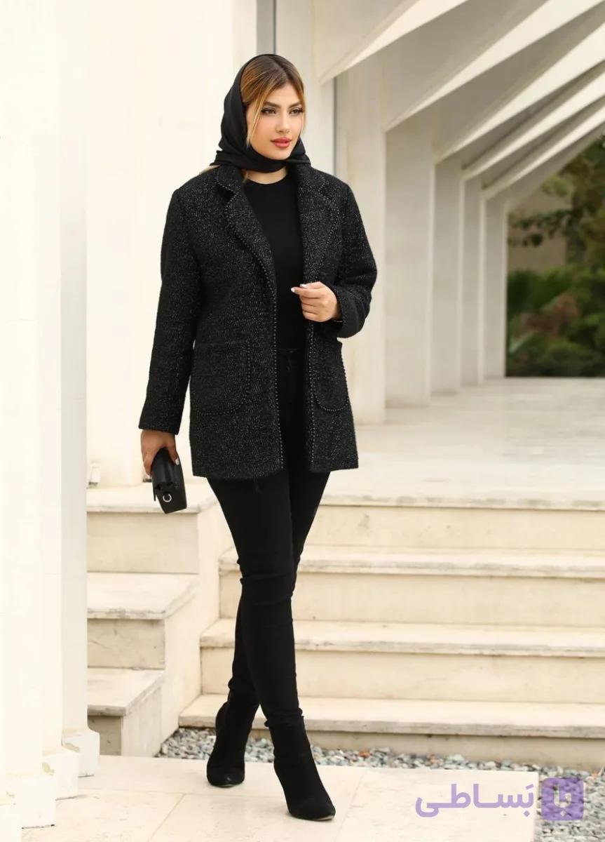 کت تک زمستونی زنانه جنس لمزورخارجی ارسال رایگان کد2119F