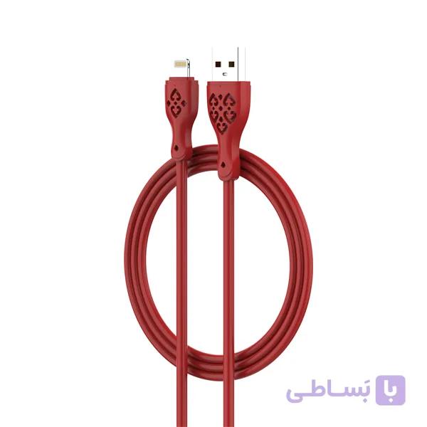 مدل LS811 به طول یک متر تبدیل USB به LIGHTNING کابل شارژالدینیو — تصویر 1