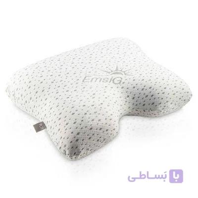 بالش مموری فوم طرح ارگونومیک طبی Emsig مدل PL-78 — تصویر 1