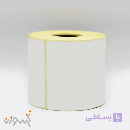 لیبل کاغذی تک ردیف 125*95 500 عددی — تصویر 1