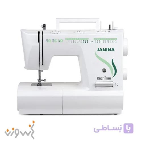 چرخ خیاطی و گلدوزی کاچیران مدل ژانیتا 4020 پلاس