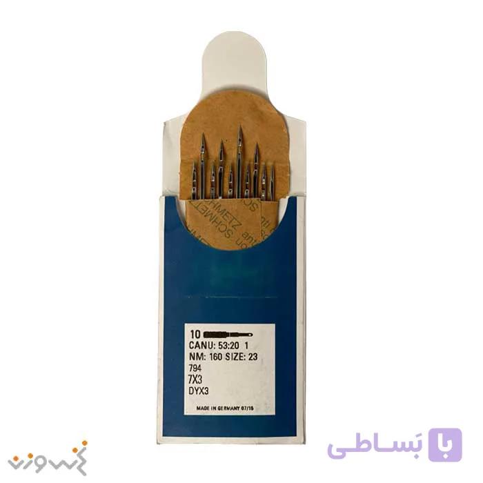 سوزن چرخ خیاطی Dyx3 سایز 160/23 — تصویر 1