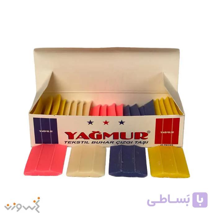 صابون خطکشی رنگی 25 عددی