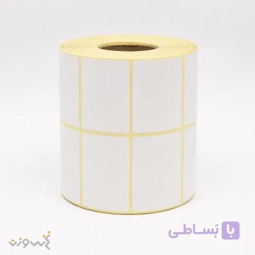 لیبل کاغذی دو ردیف 51*34 3000 عددی