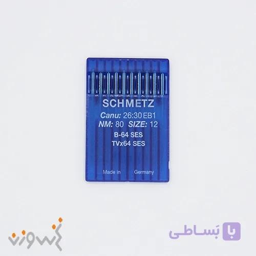 سوزن چرخ خیاطی TV*64 اشمیتس آلمان سایز 12 — تصویر 1