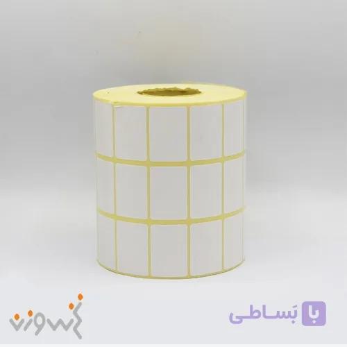 لیبل کاغذی سه ردیف 34*15 6000 عددی — تصویر 1