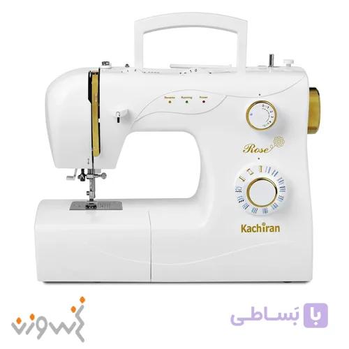 چرخ خیاطی و گلدوزی کاچیران مدل رز 330 پلاس (رنگ طلایی و نقره ای) — تصویر 1