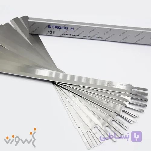 تیغ قیچی برقی عمودبر سایز 12 استرانگ