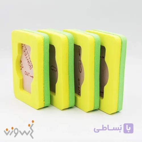لرزه گیر پایه چرخ خیاطی مستطیل — تصویر 1