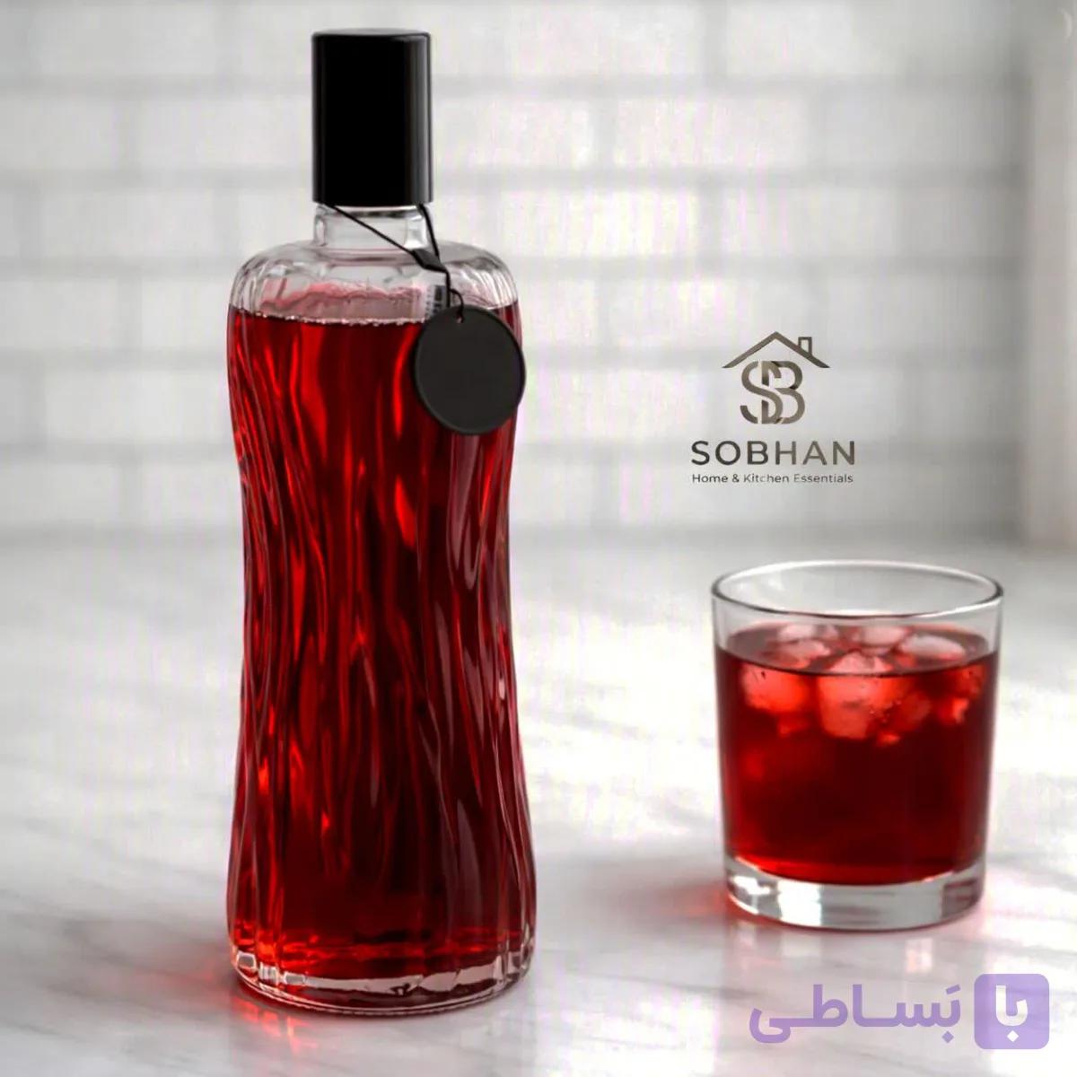 بطری شیشه ای چری — تصویر 1