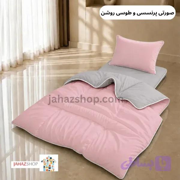 تشک میهمان ساده به همراه لحاف دورو (قیطون دوزی ) طرح آوا — تصویر 1