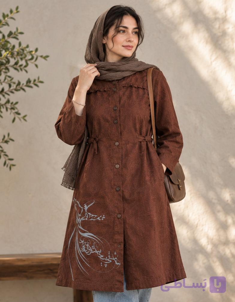 مانتوی نخی زنانه