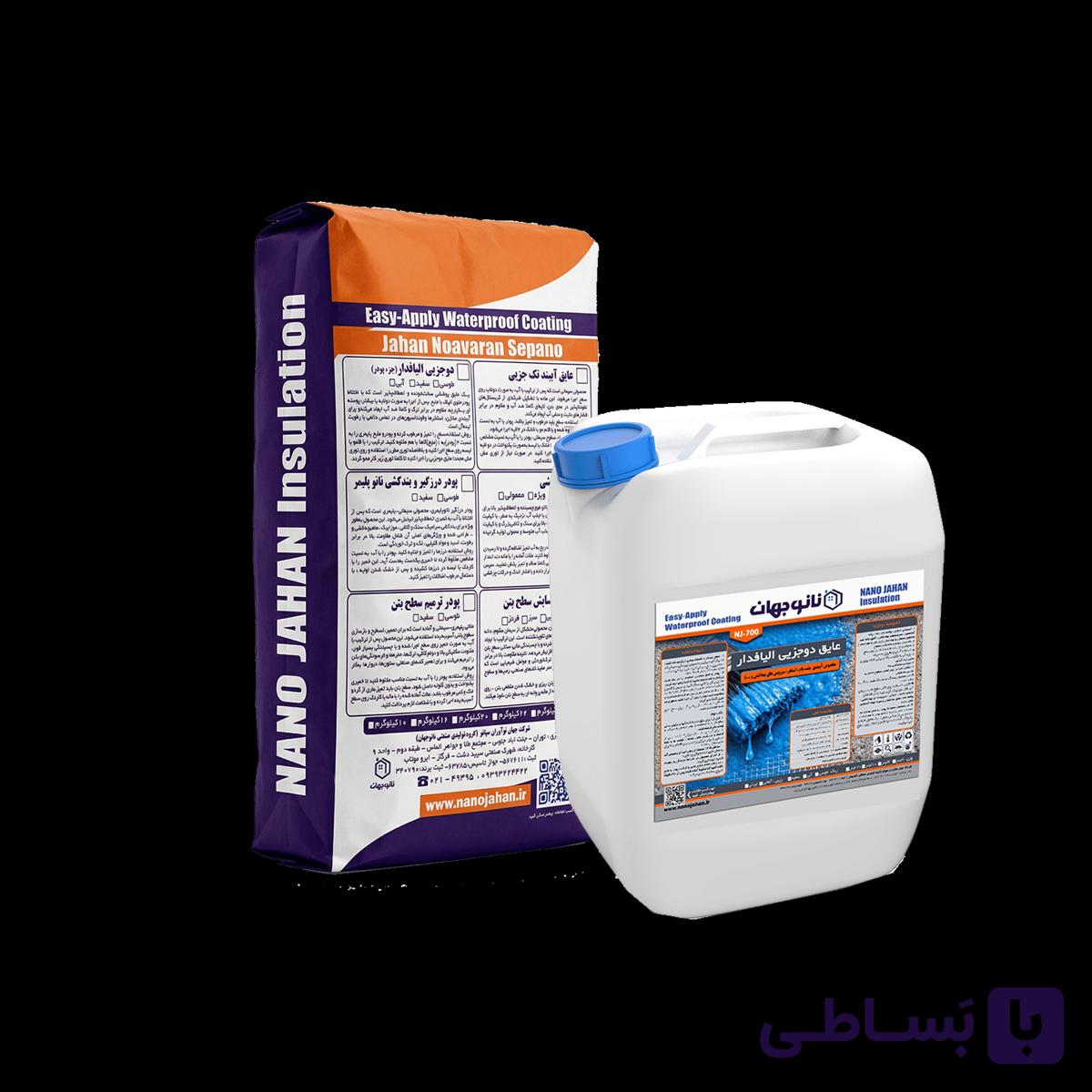عایق دوجزیی الیافدار 16کیلویی-NJ-700 — تصویر 1