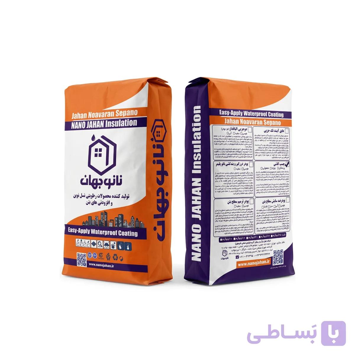 چسب کاشی پرسلان، ویژه ،معمولی کدNJ-50 نانوجهان