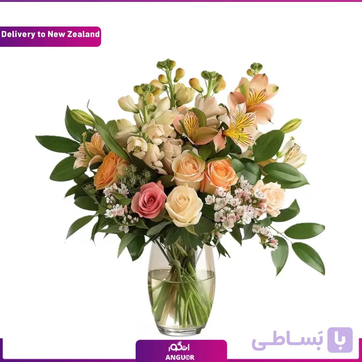 دسته گل طلایی (ارسال گل به نيوزيلند)