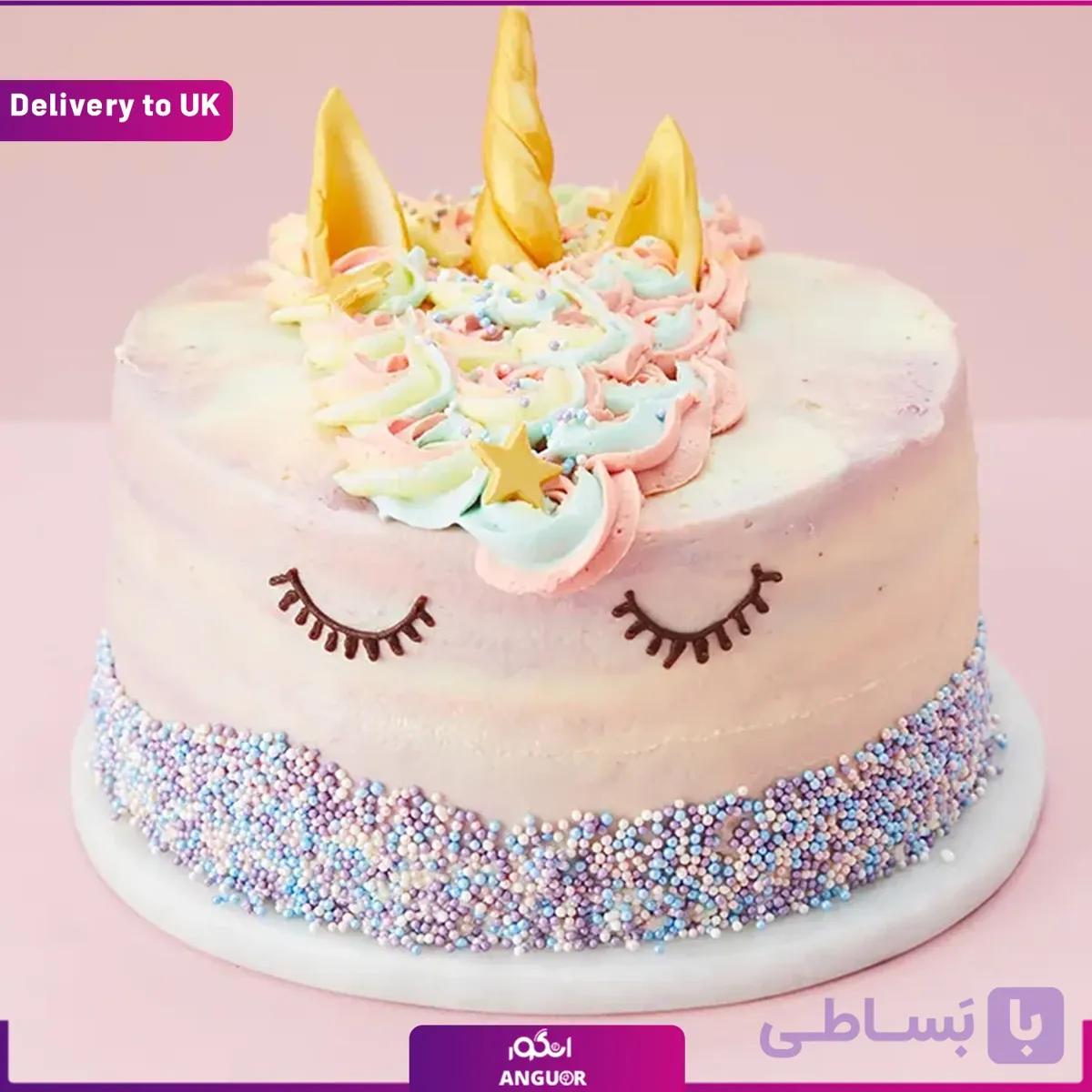 Unicorn Cake (Delivery to UK) — تصویر 1