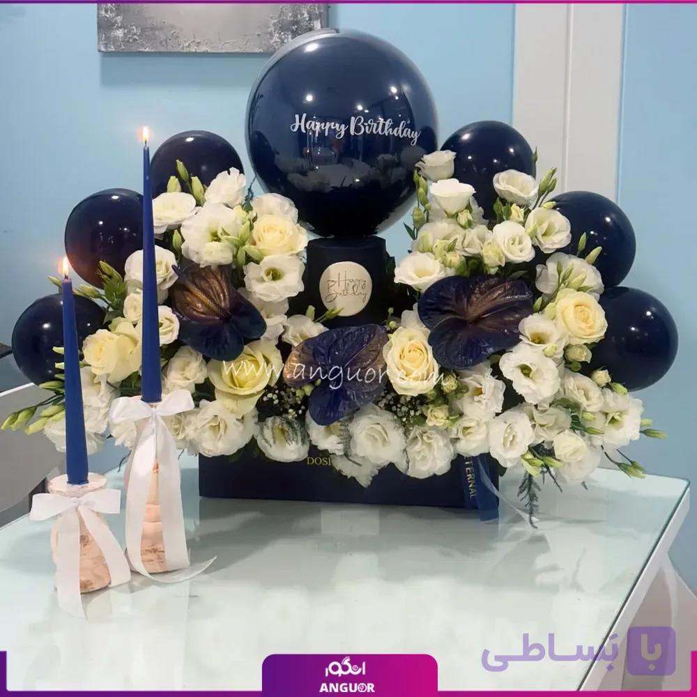 باکس تولد (گل و بادکنک)