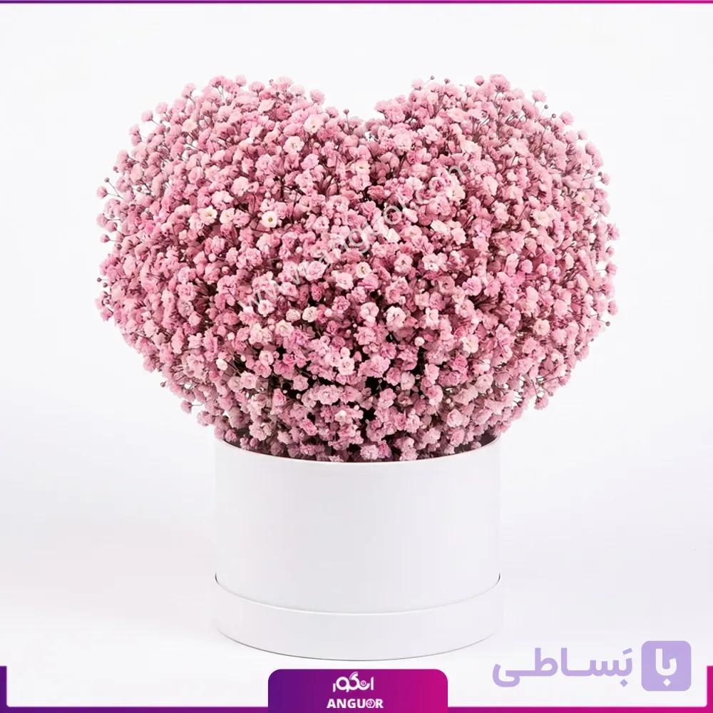 باکس گل ژیپسوفیلا صورتی