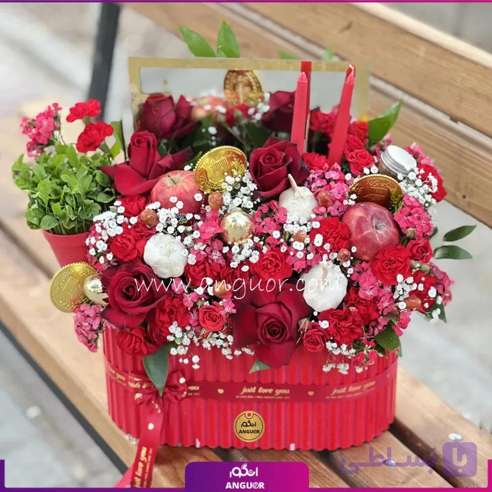 گلهای سرخ در قاب هفت سین — تصویر 1