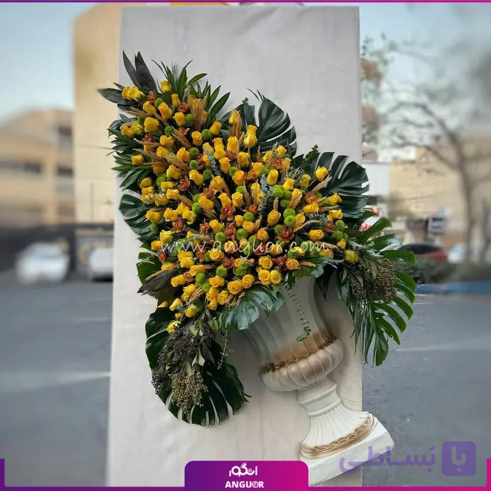 تاج گل آوای خورشید (رز،داوودی،ارکیده)