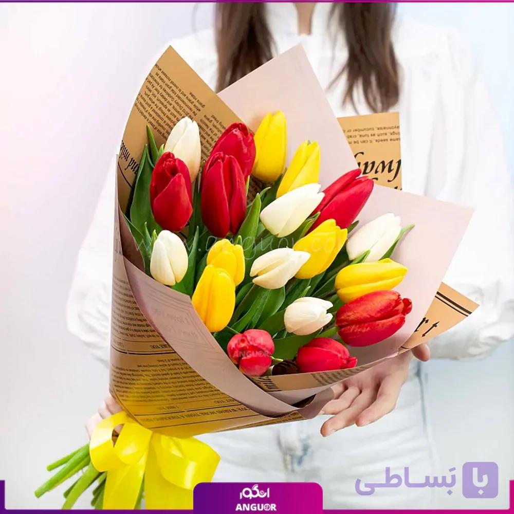دسته گل لاله گوهر