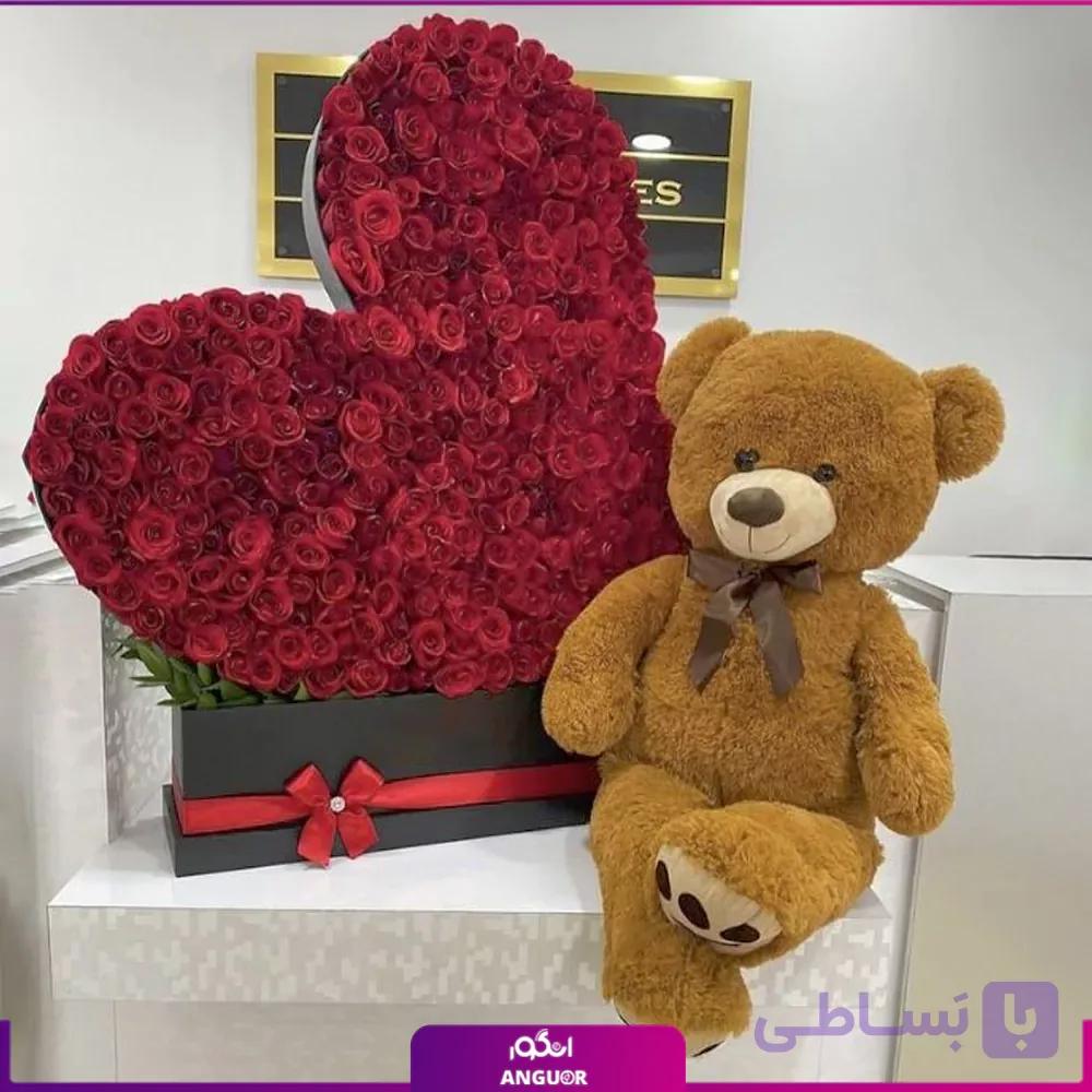 باکس گل قلب غزل ناز