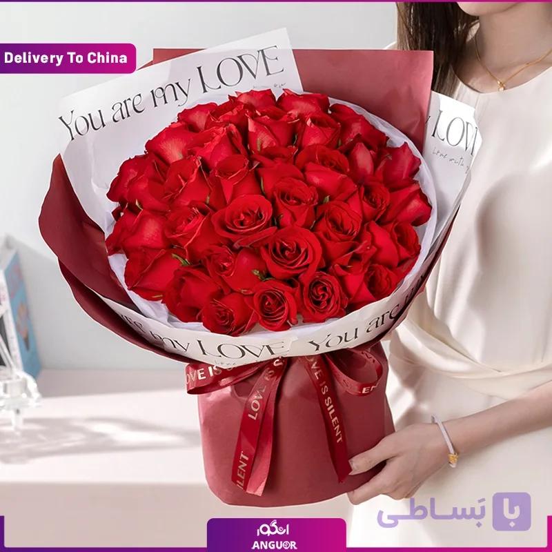 (Delivery in China)Bouquet of 520 roses — تصویر 1