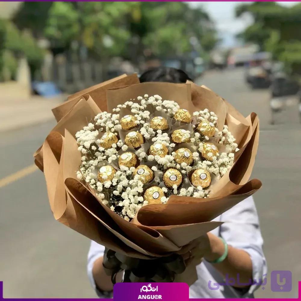 دسته گل شکلاتی آیدیس